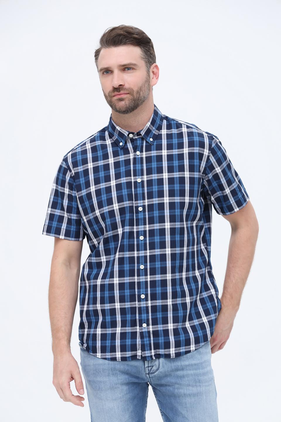 Рубашка кр Seidensticker в клетку