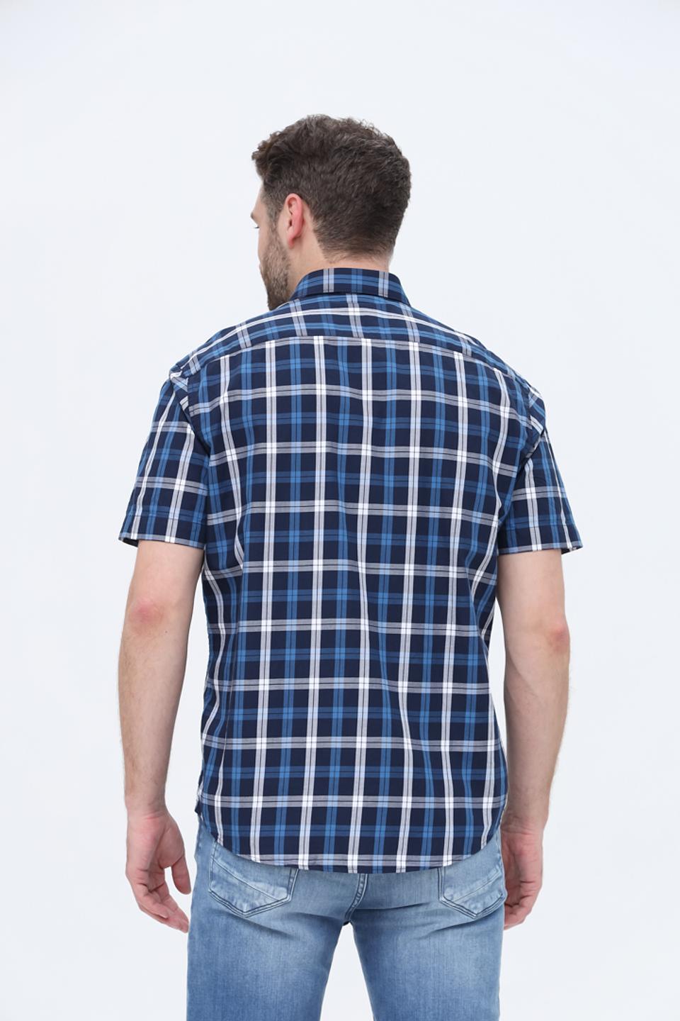 Рубашка кр Seidensticker в клетку