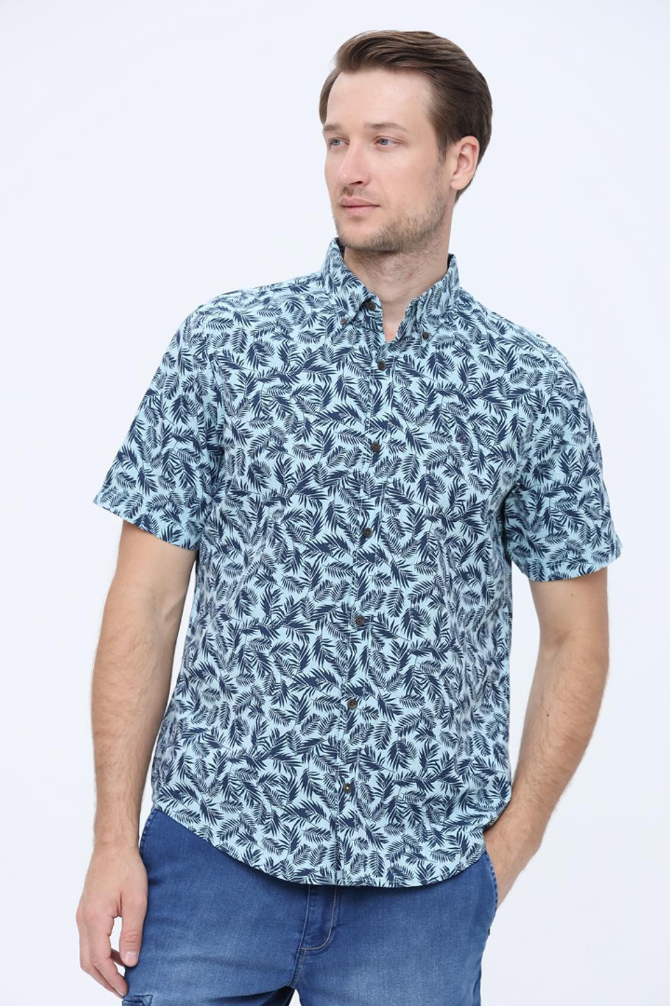 Рубашка кр Lerros с принтом