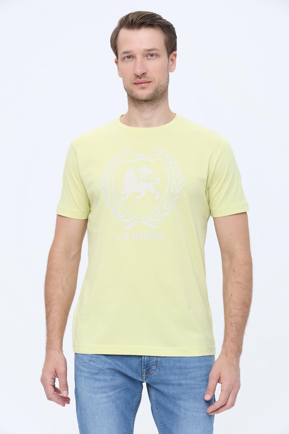 Футболка Lerros с логотипом лайм