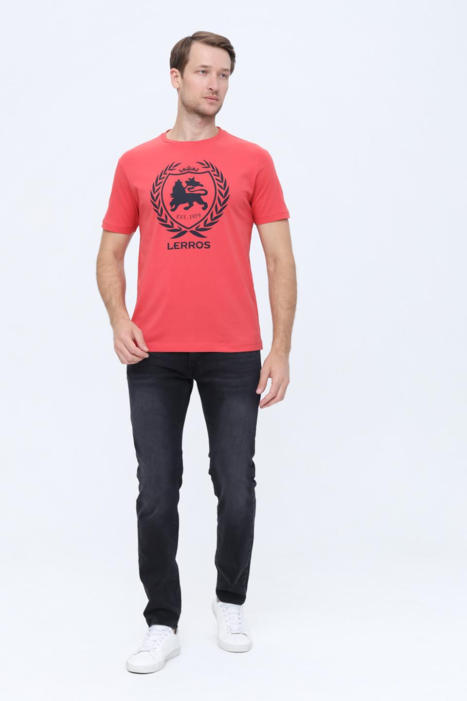 Футболка Lerros с принтом коронный лев
