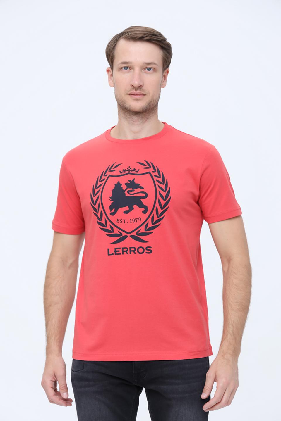 Футболка Lerros с принтом коронный лев