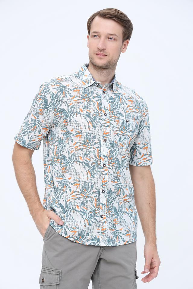 Рубашка кр Tom Tailor с принтом