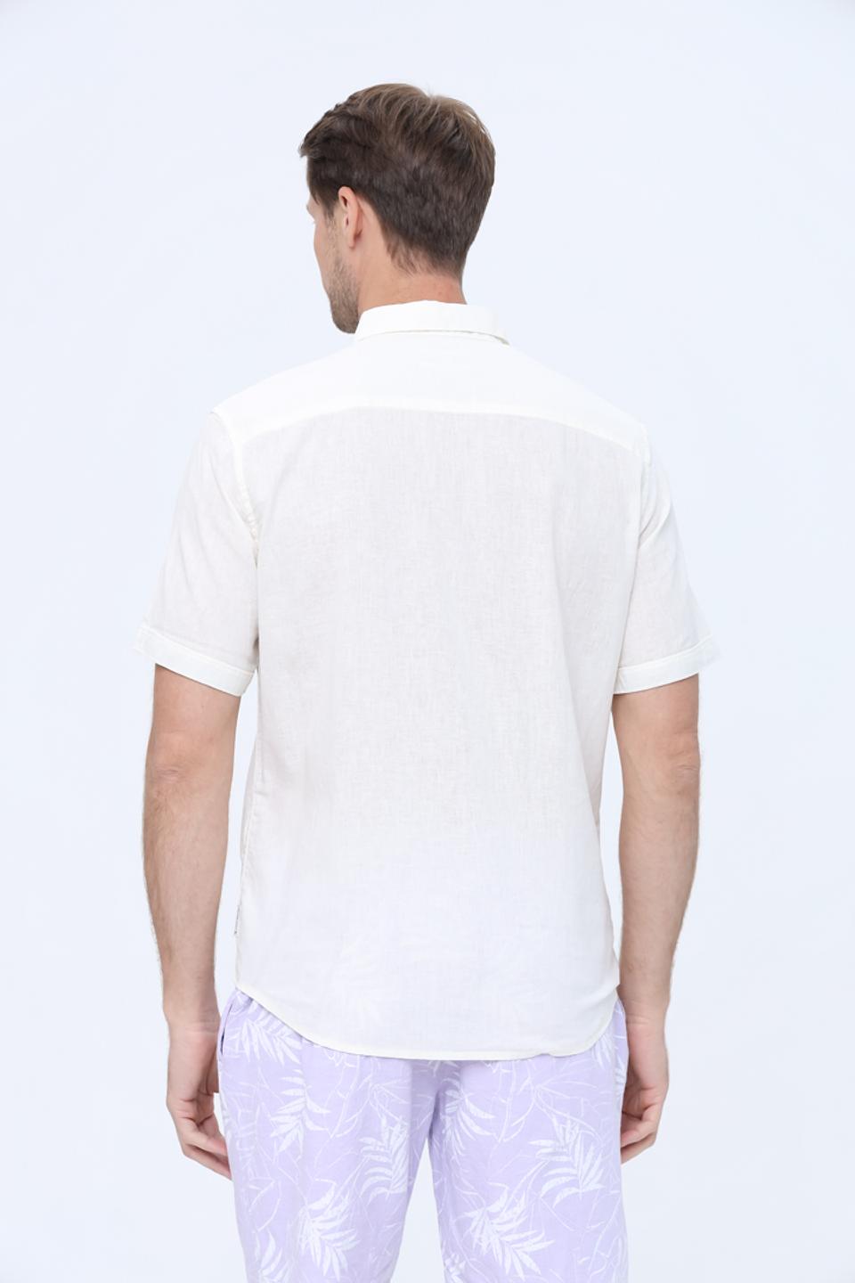 Рубашка кр Tom Tailor бежевая