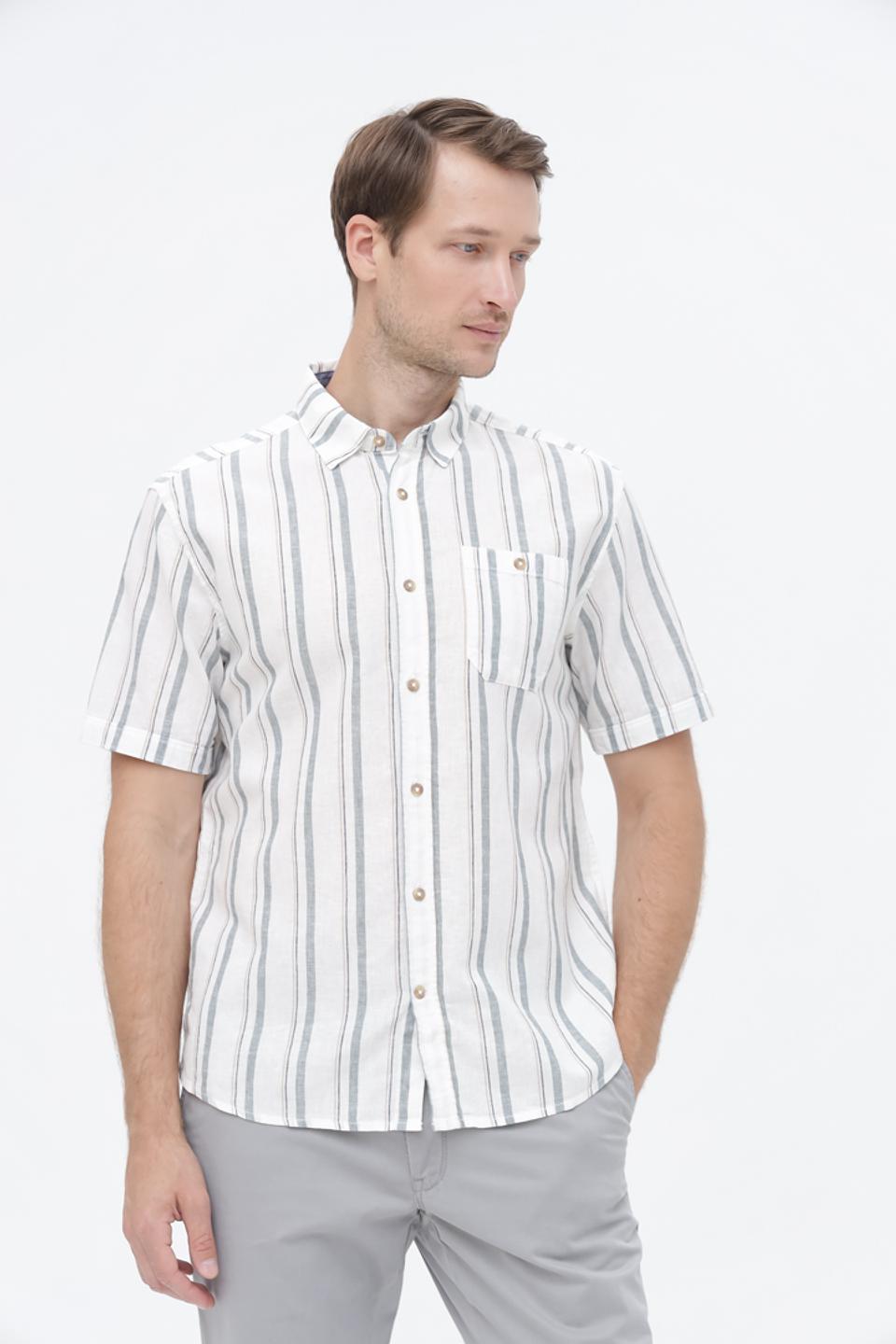 Рубашка кр Tom Tailor в полоску