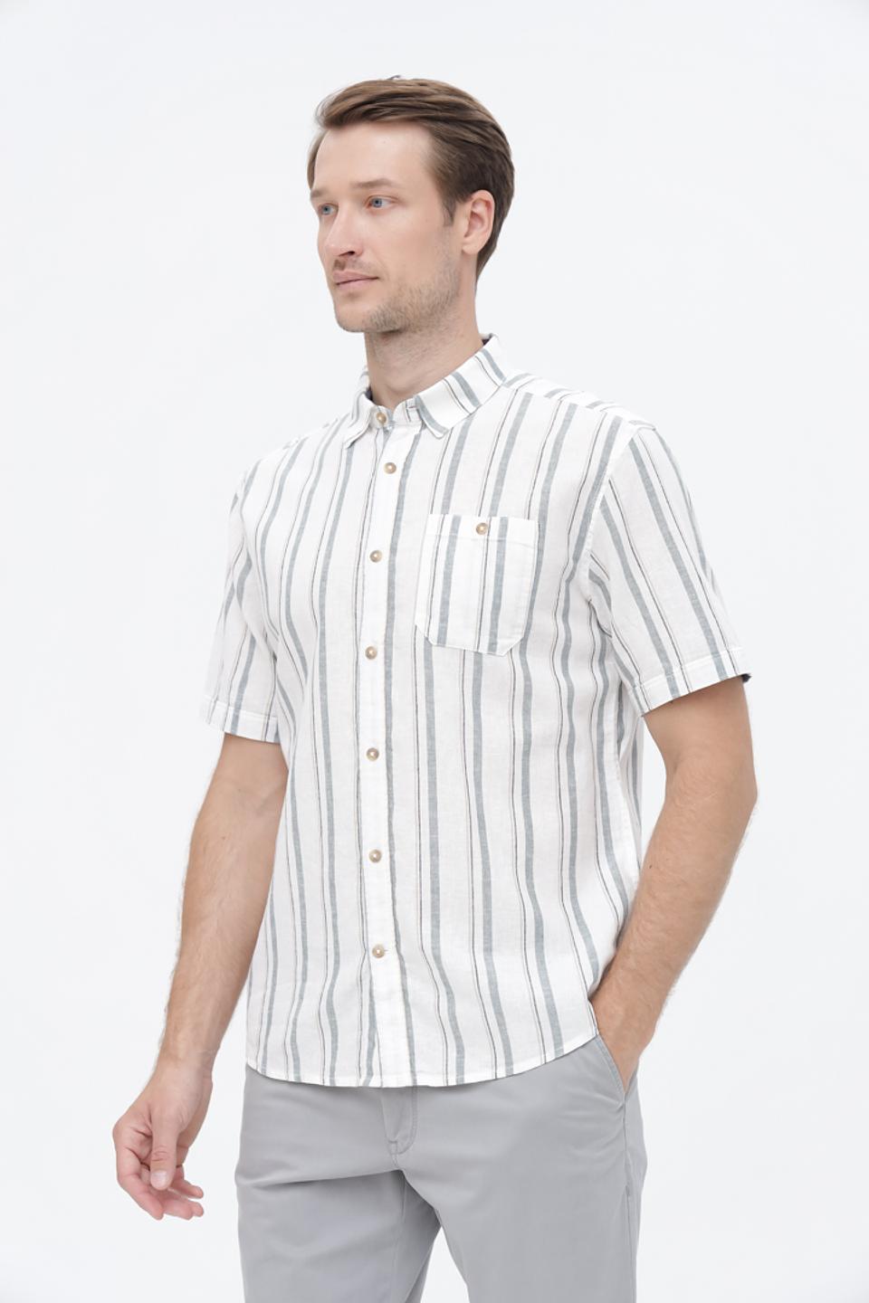 Рубашка кр Tom Tailor в полоску