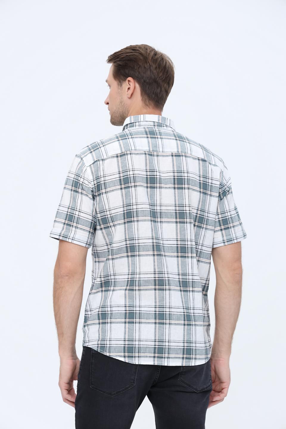 Рубашка кр Tom Tailor в клетку