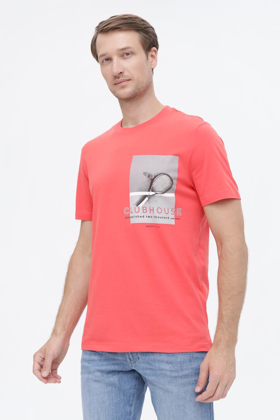 Футболка Tom Tailor с принтом корт