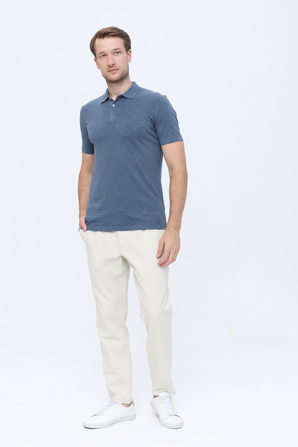 Поло Marc O Polo мужское серое