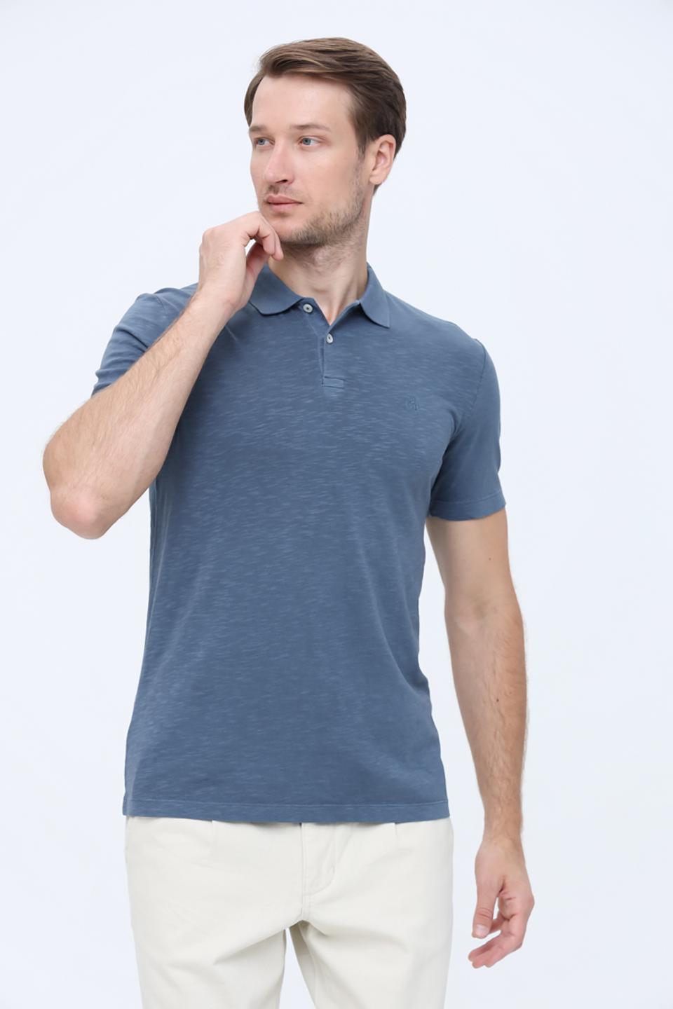 Поло Marc O Polo мужское серое