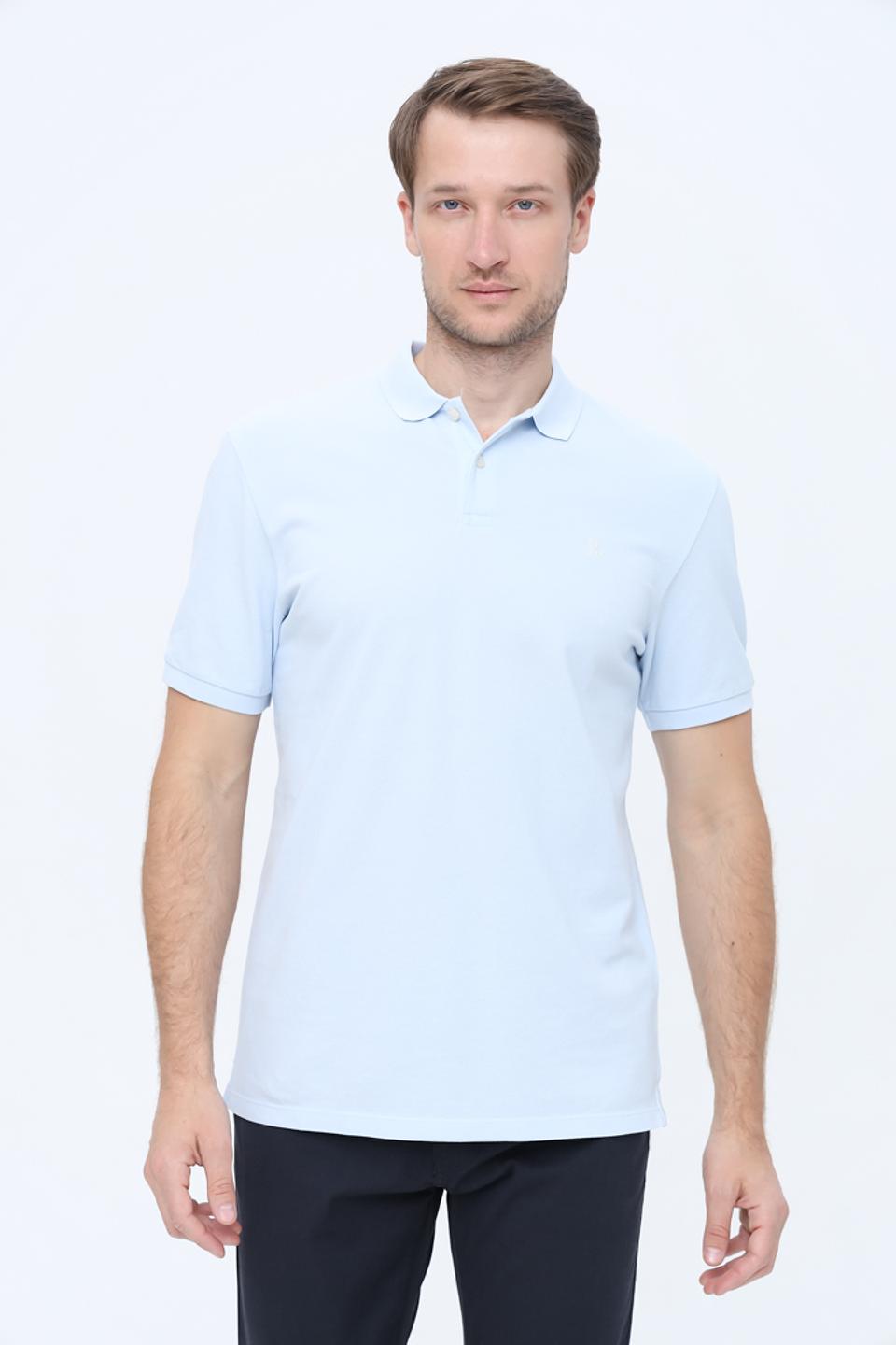 Поло Marc O Polo голубое