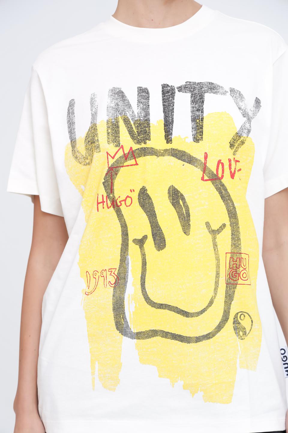 Футболка Hugo жен. с принтом