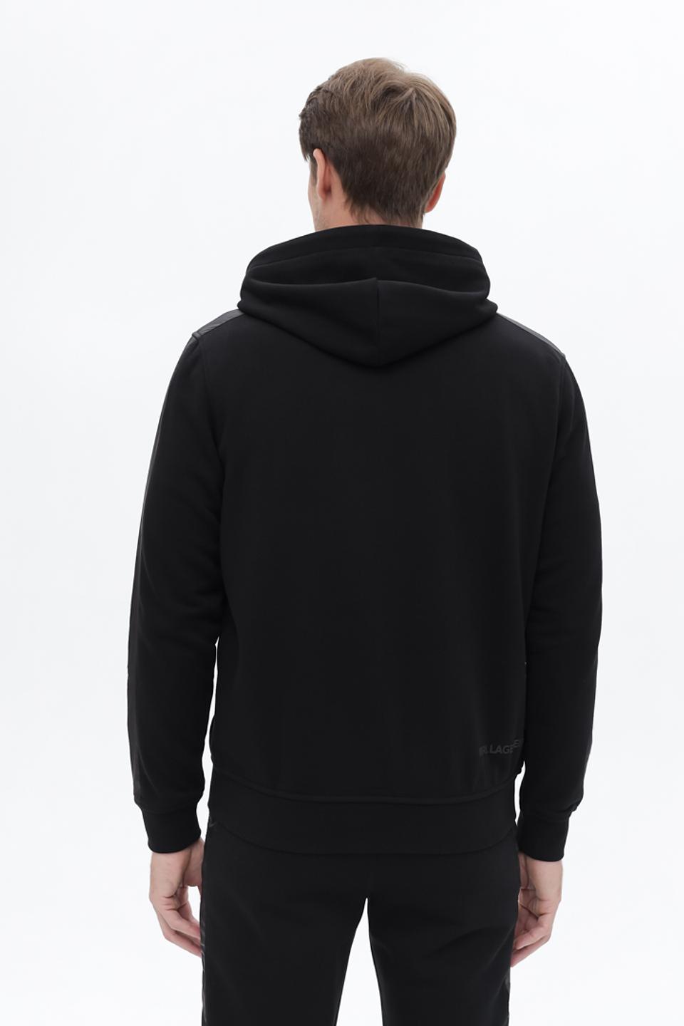 Кардиган на молнии Karl Lagerfeld чёрный