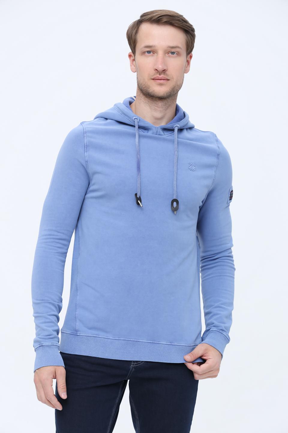 Худи Time Zone голубой