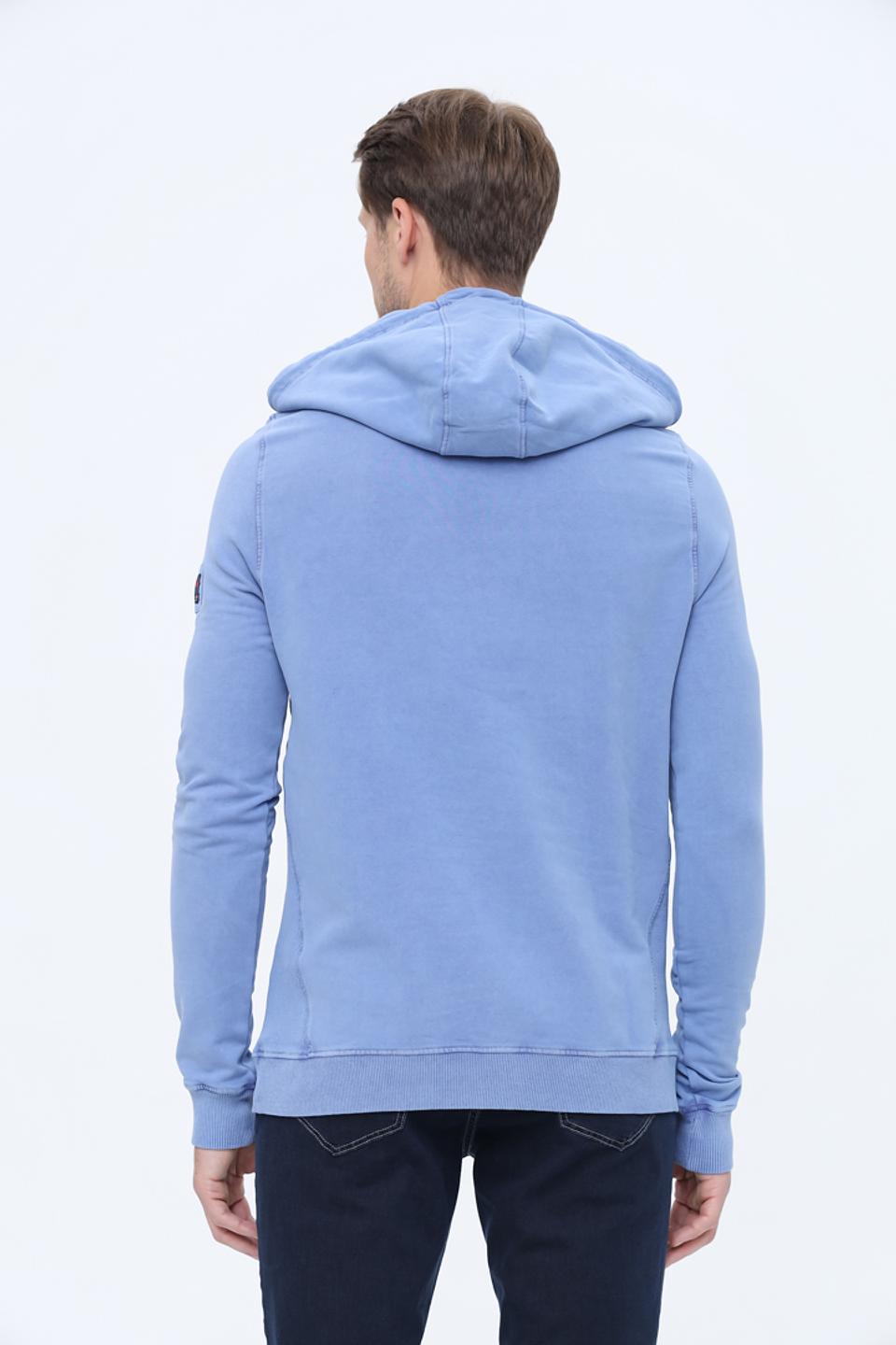 Худи Time Zone голубой