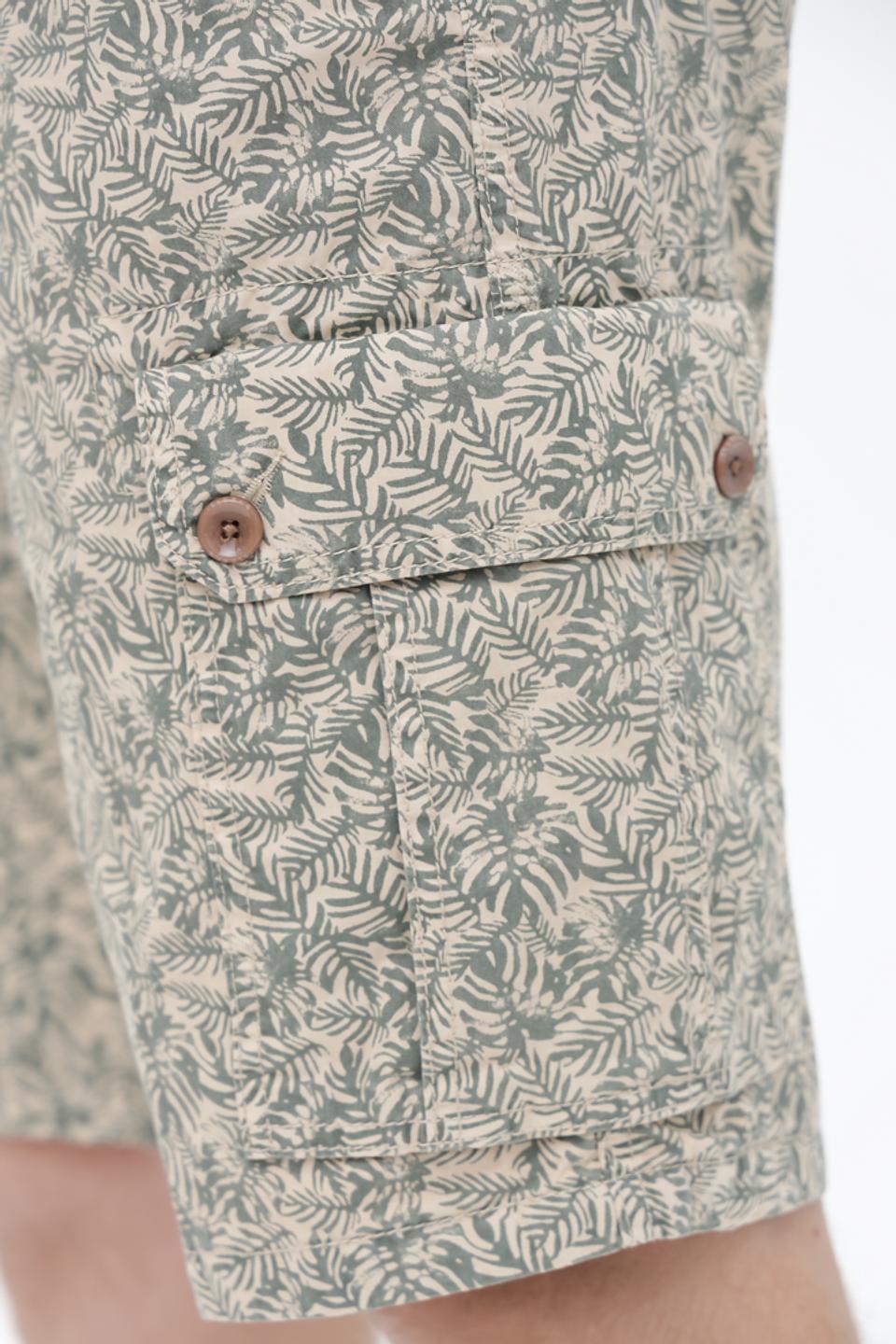 Шорты Bugatti с принтом