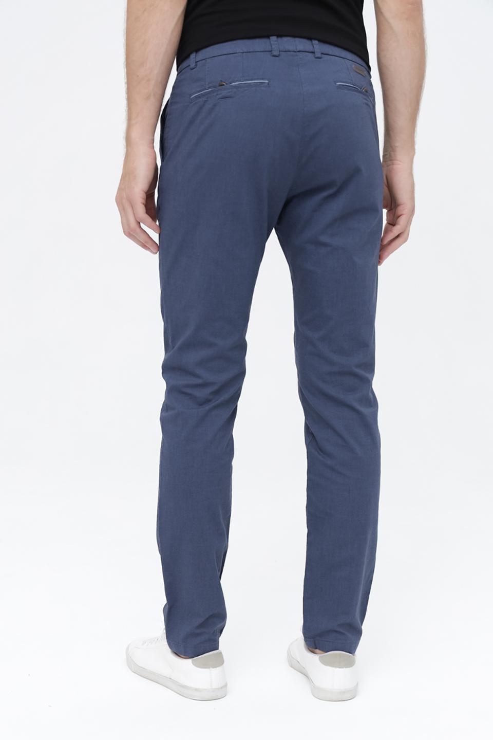 Брюки Bugatti синие slim fit