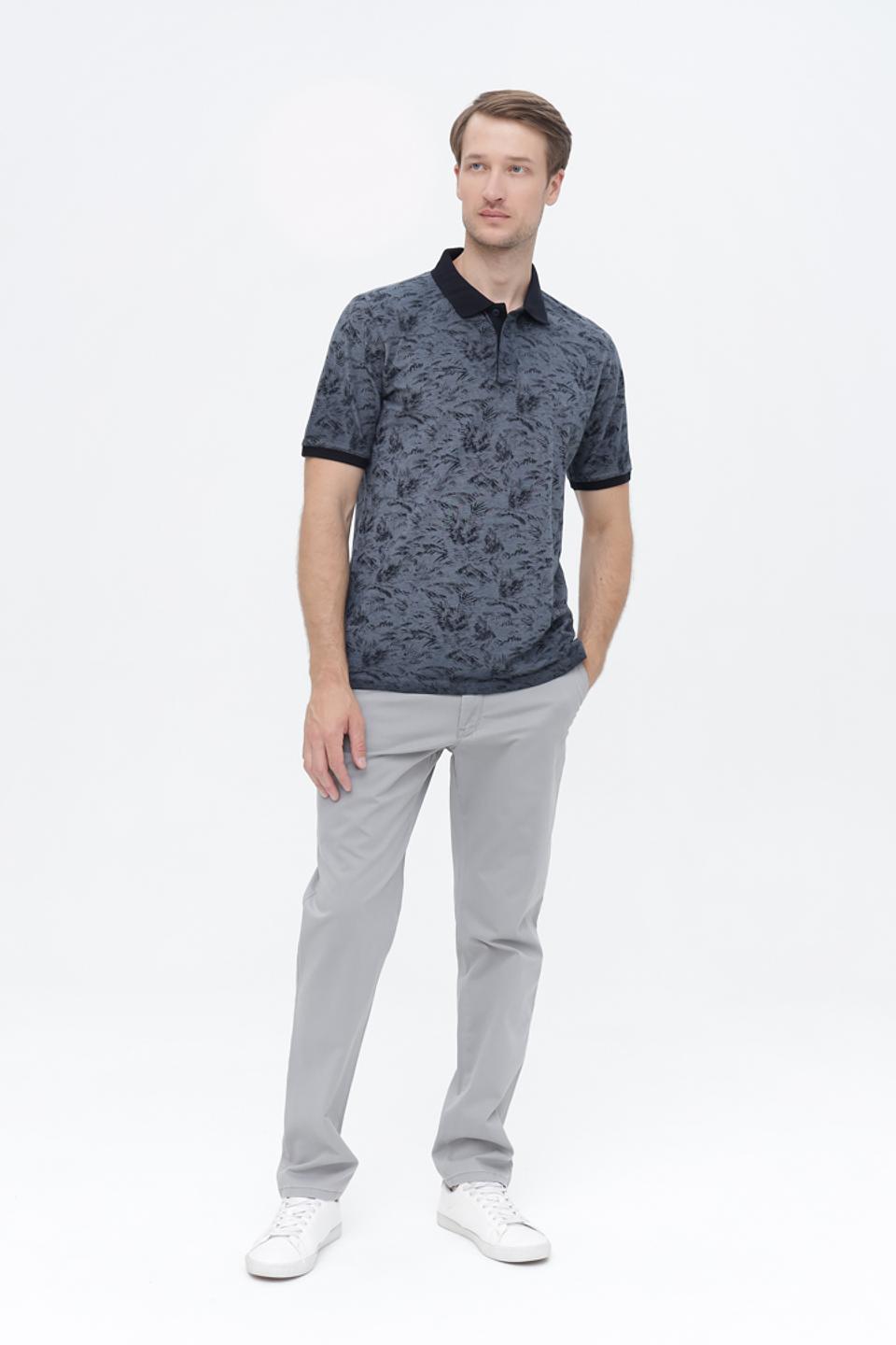 Поло Casa Moda с принтом