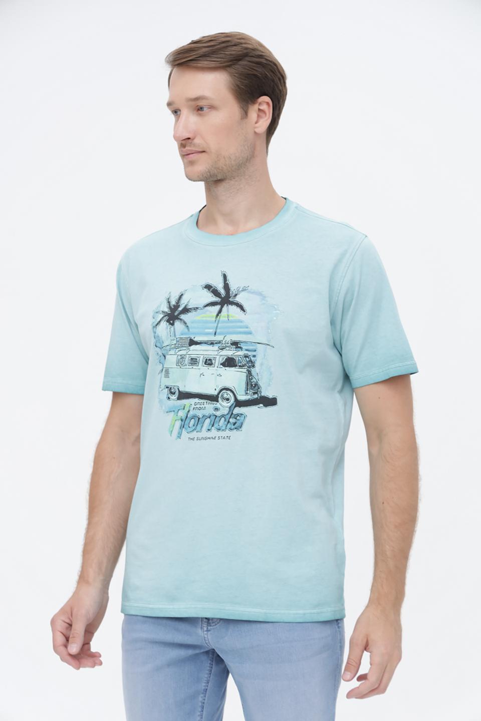 Футболка Casa Moda с принтом Florida
