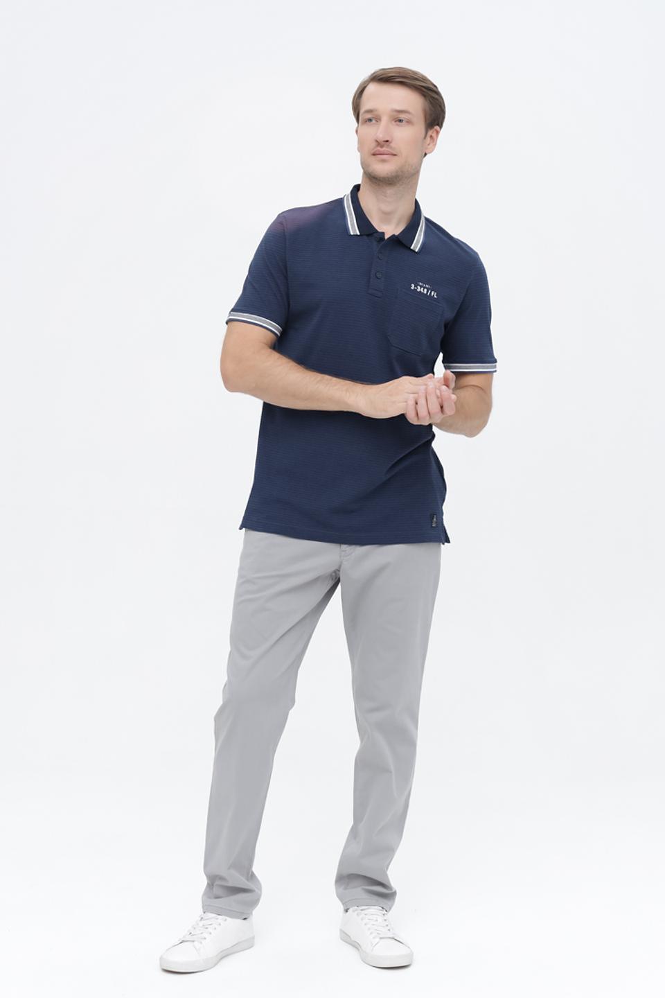 Поло Casa Moda men темно-синее