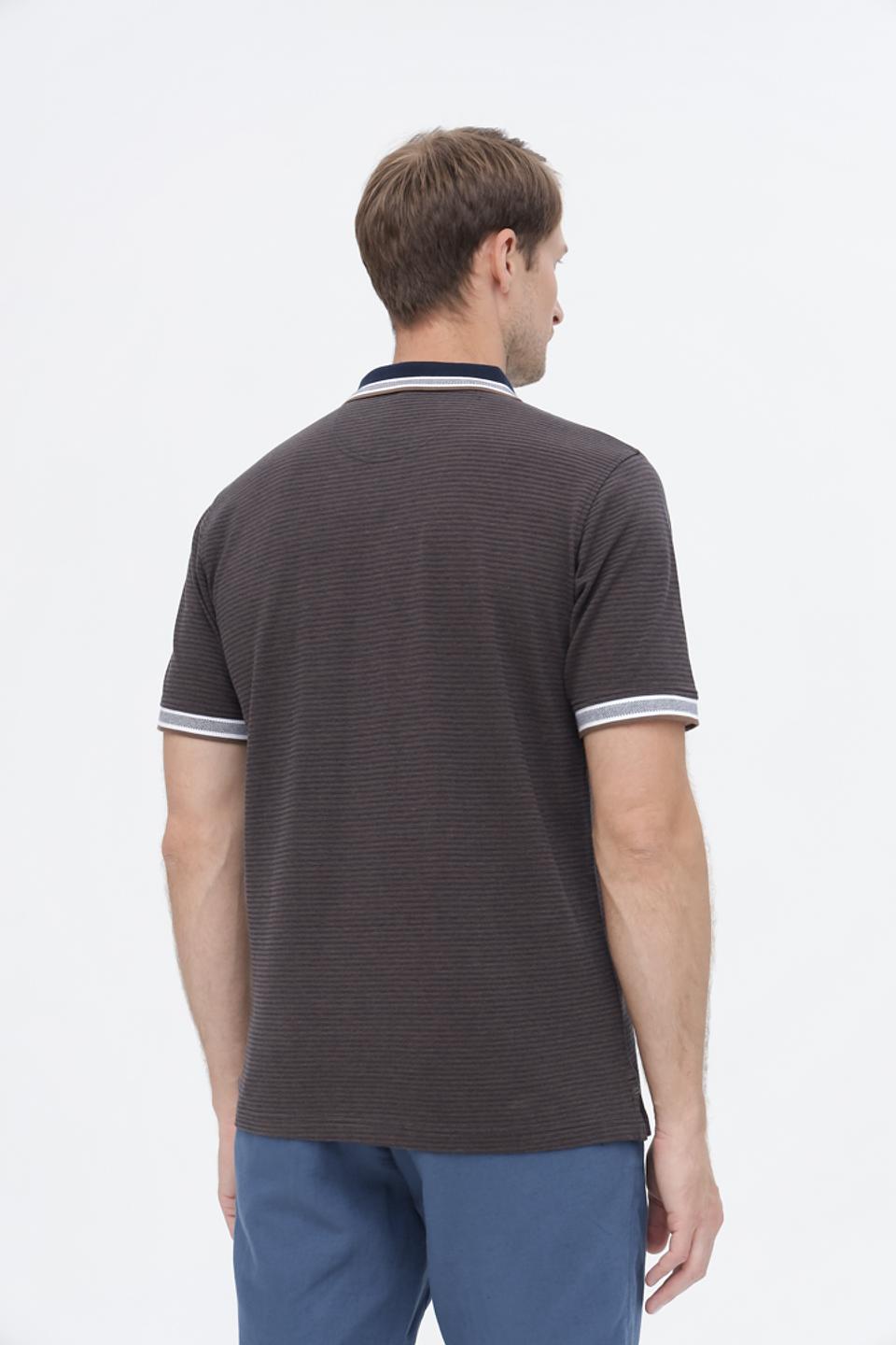 Поло Casa Moda с логотипом графит