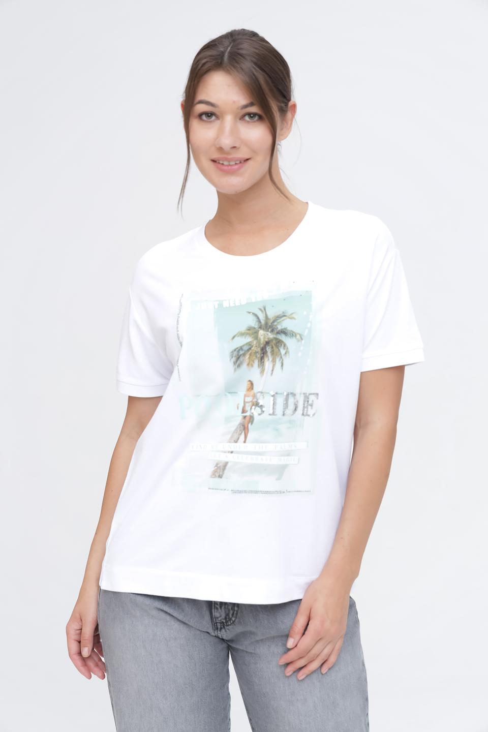 Футболка Monari с принтом