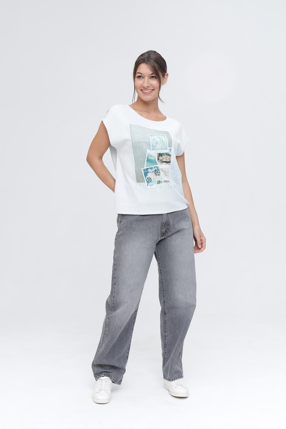 Футболка Monari с принтом