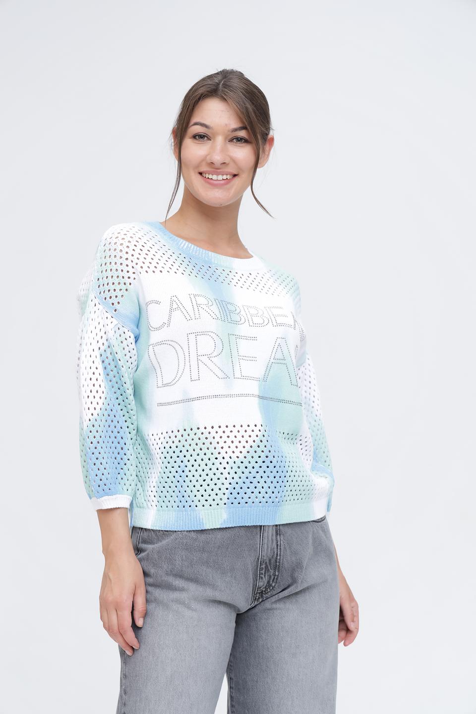 Пуловер Monari с принтом "Caribbean Dream"