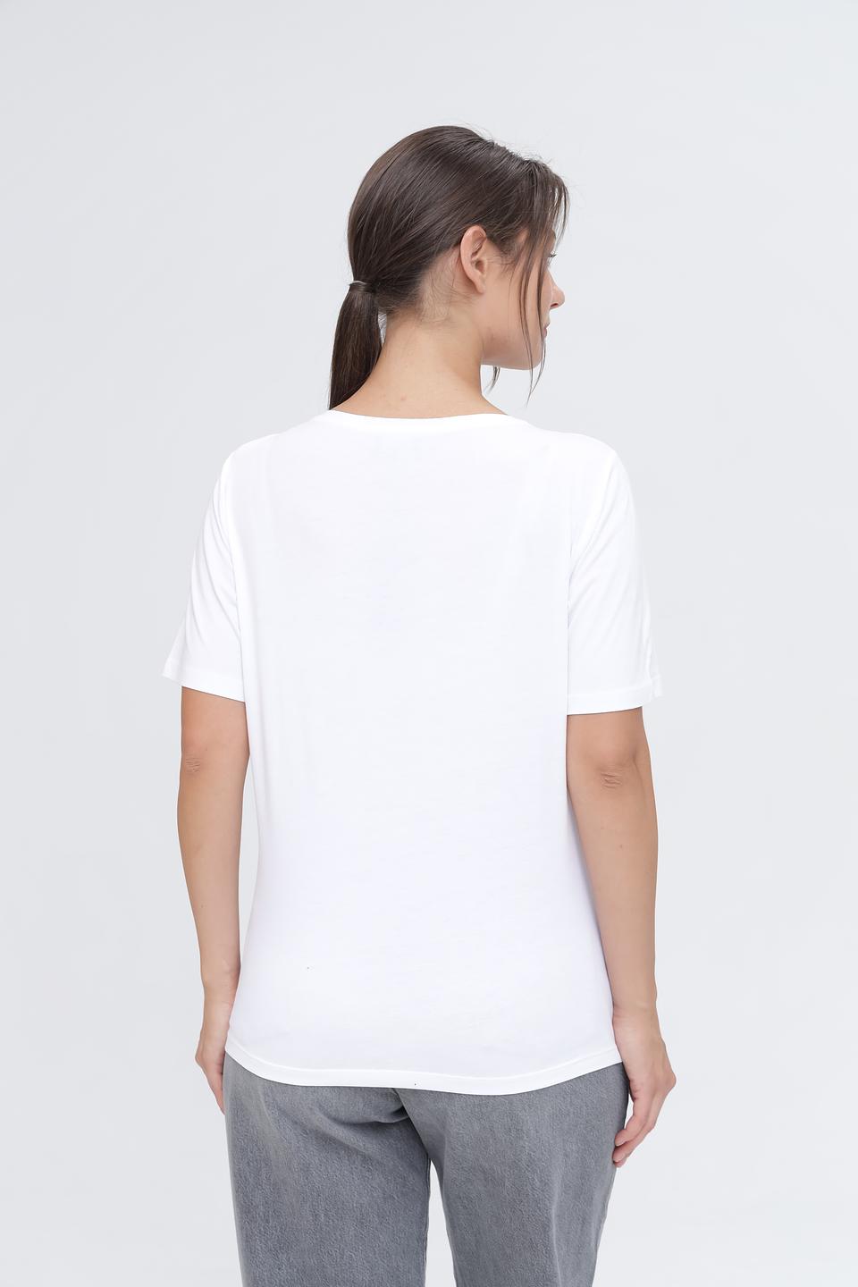 Футболка Monari с цветочным принтом