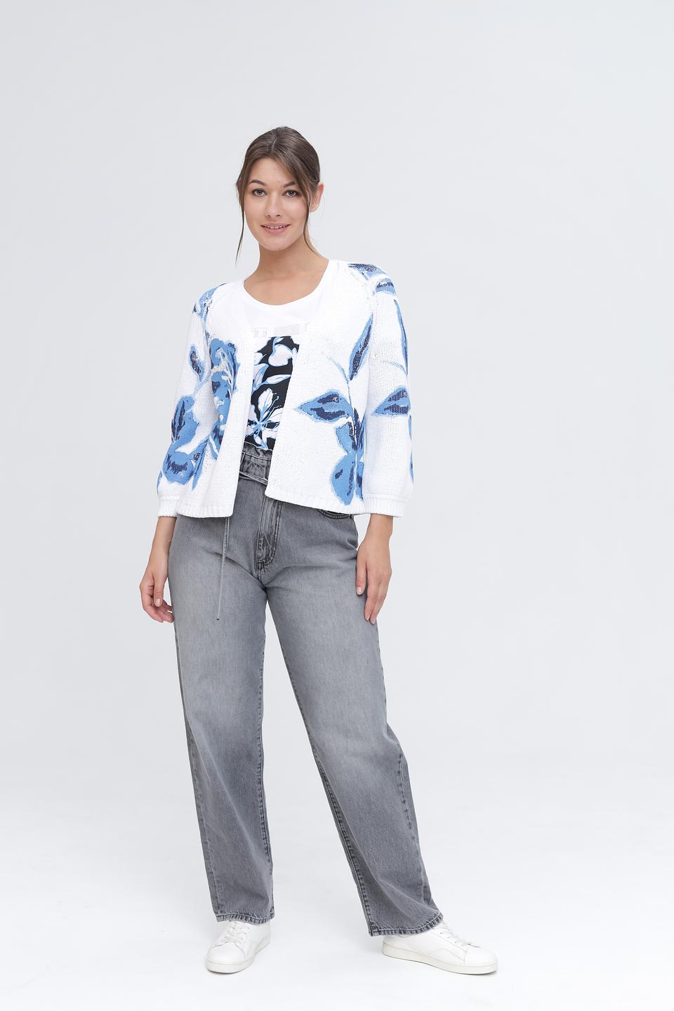 Кардиган Monari с цветочным принтом