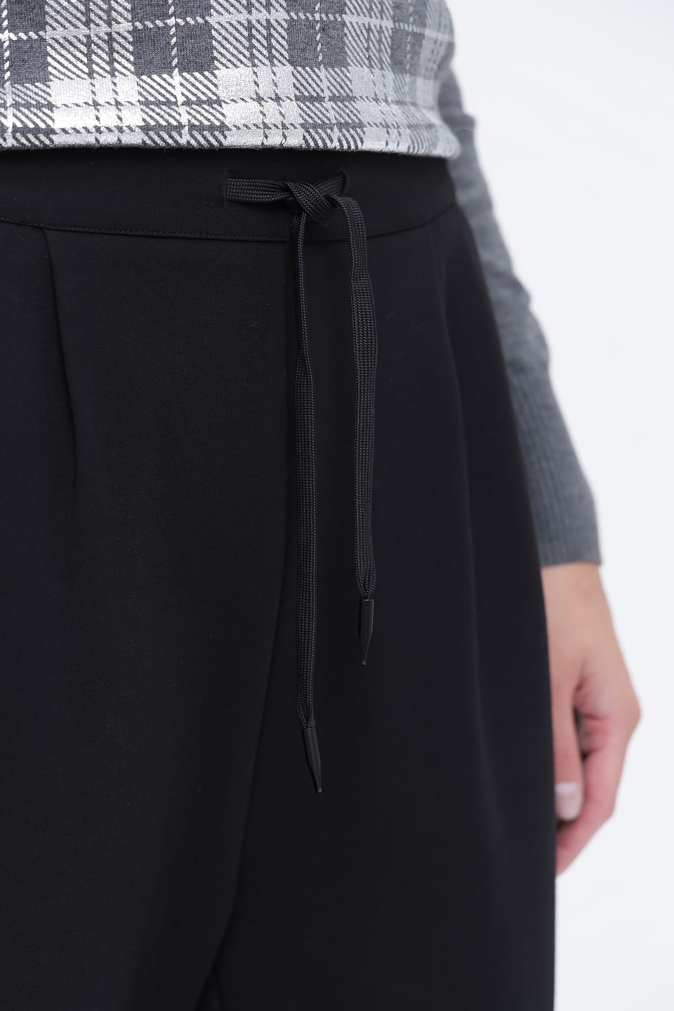 Брюки Pezzo чёрные с завязками