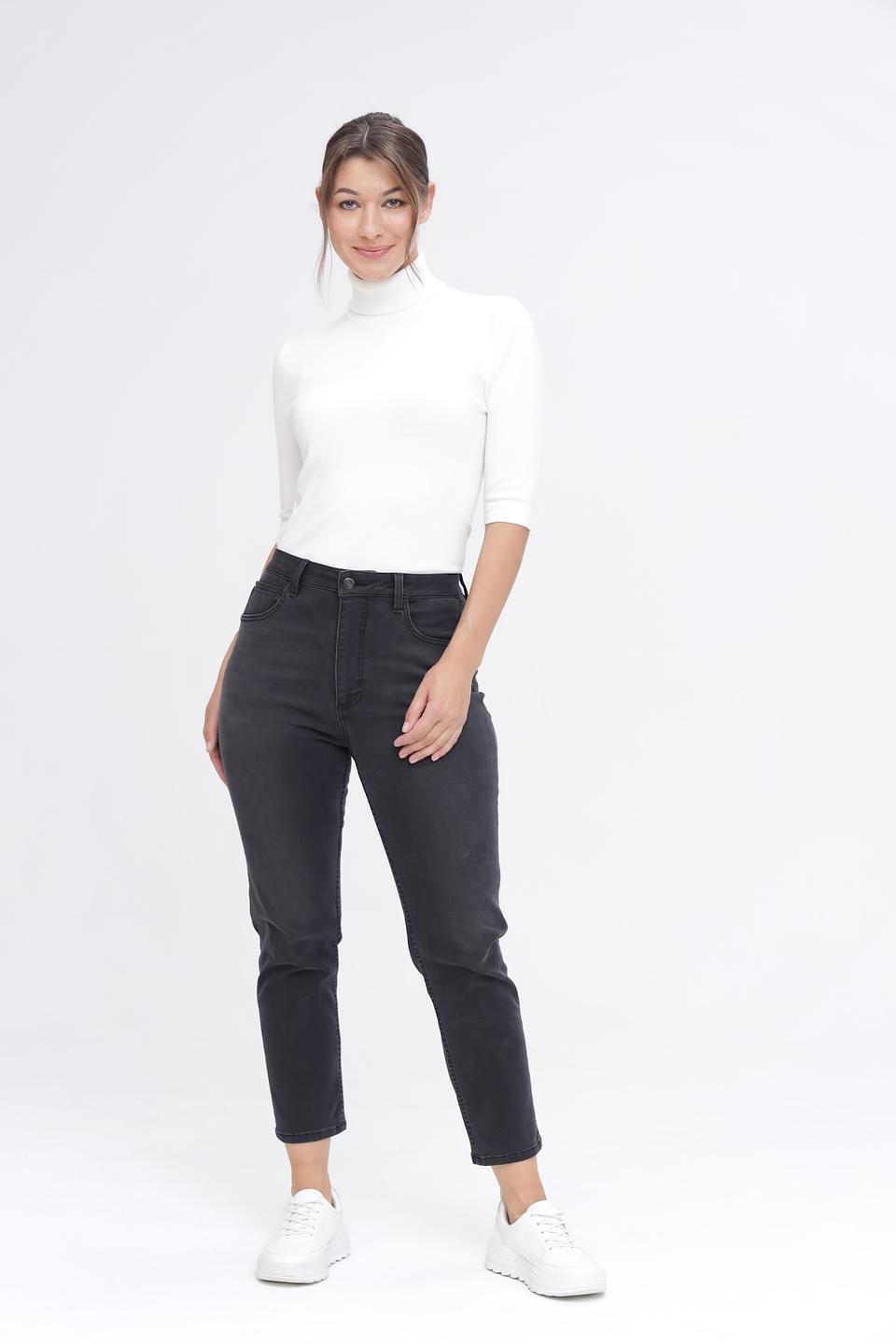 Джинсы Pezzo серые прямые