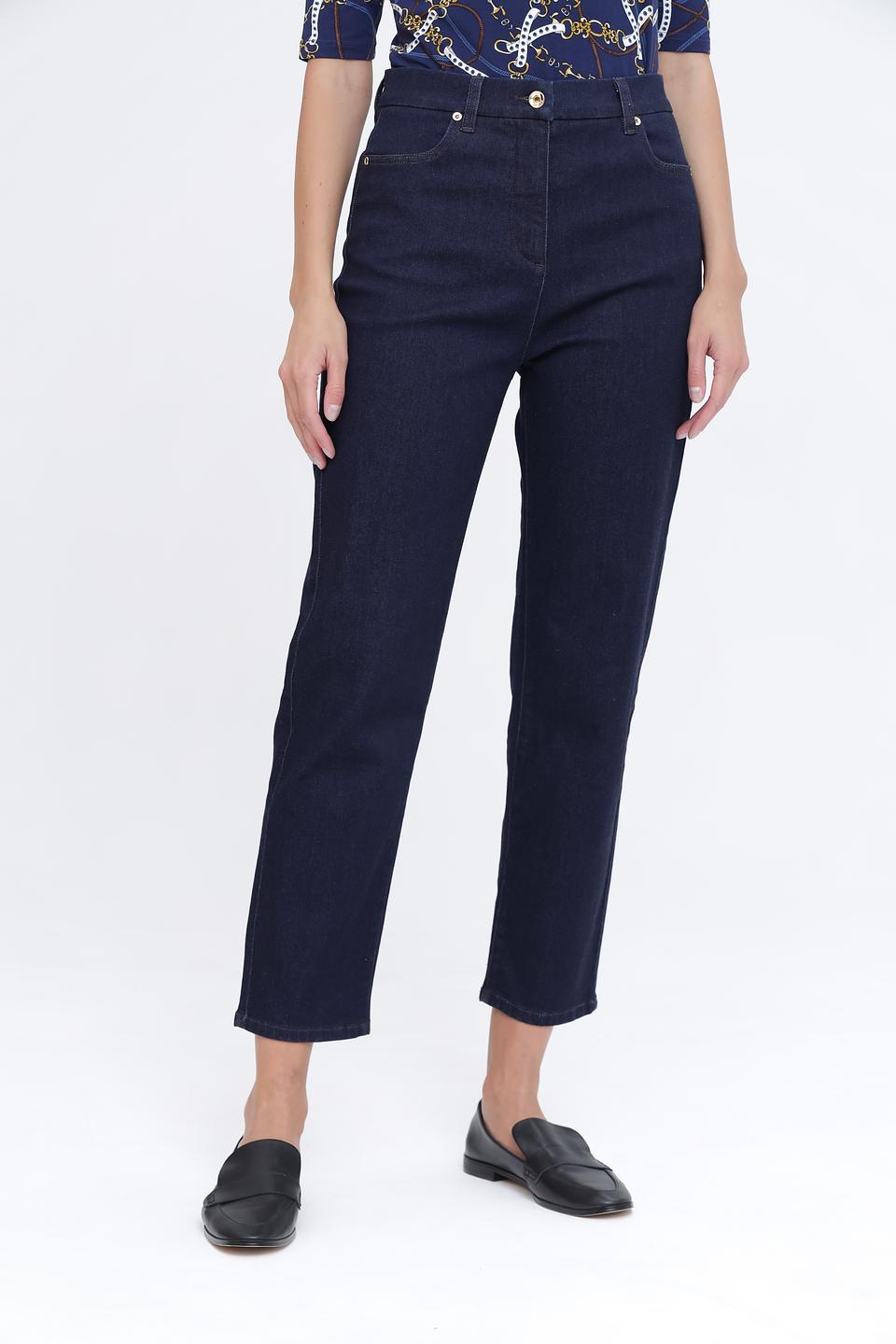 Джинсы Pezzo тёмно-синие прямые