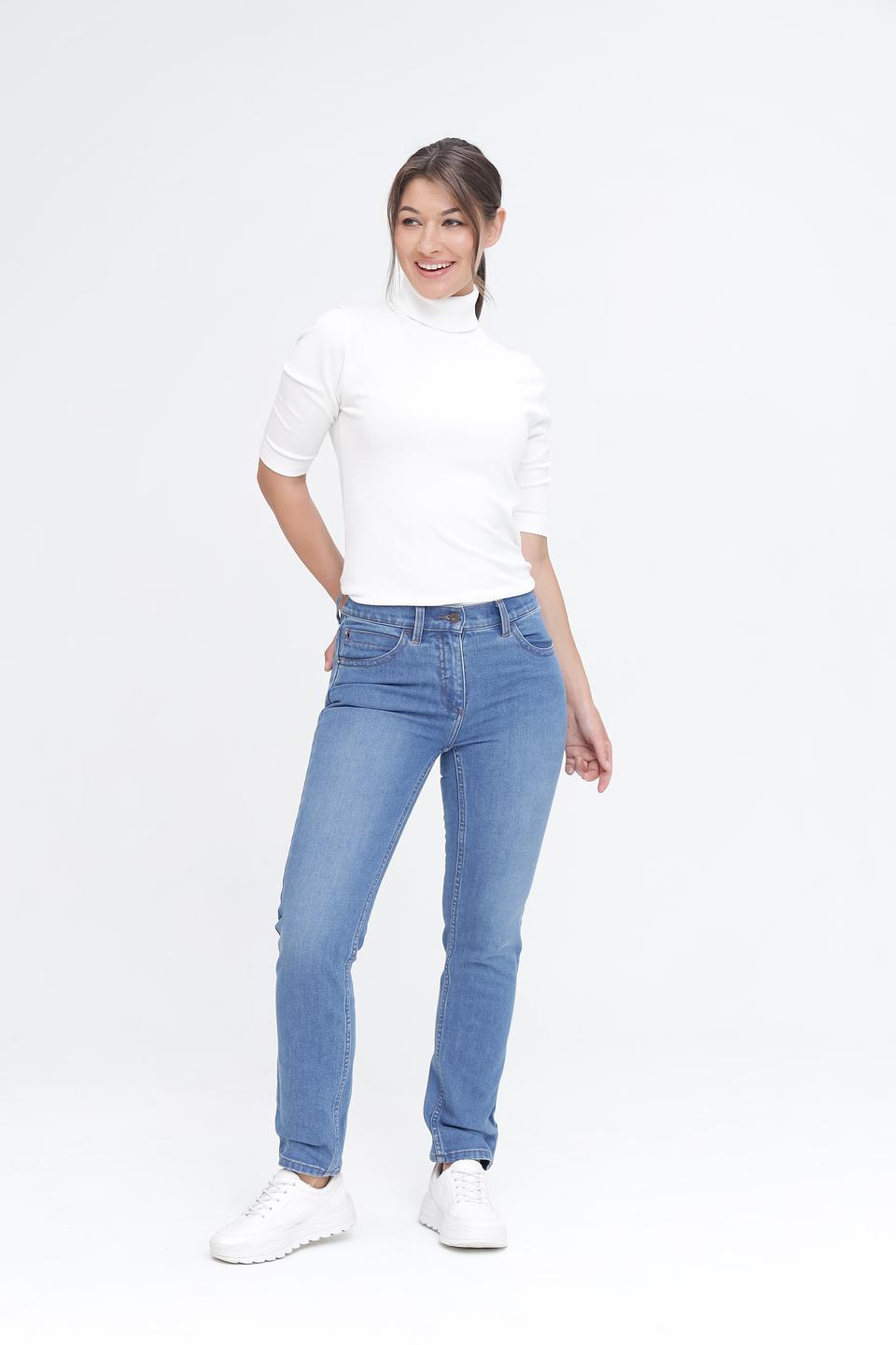 Джинсы Pezzo Slim Fit голубые