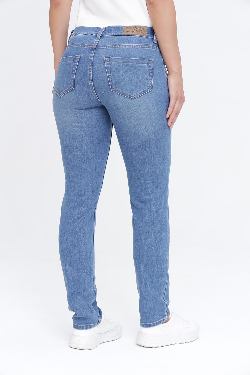 Джинсы Pezzo Slim Fit голубые