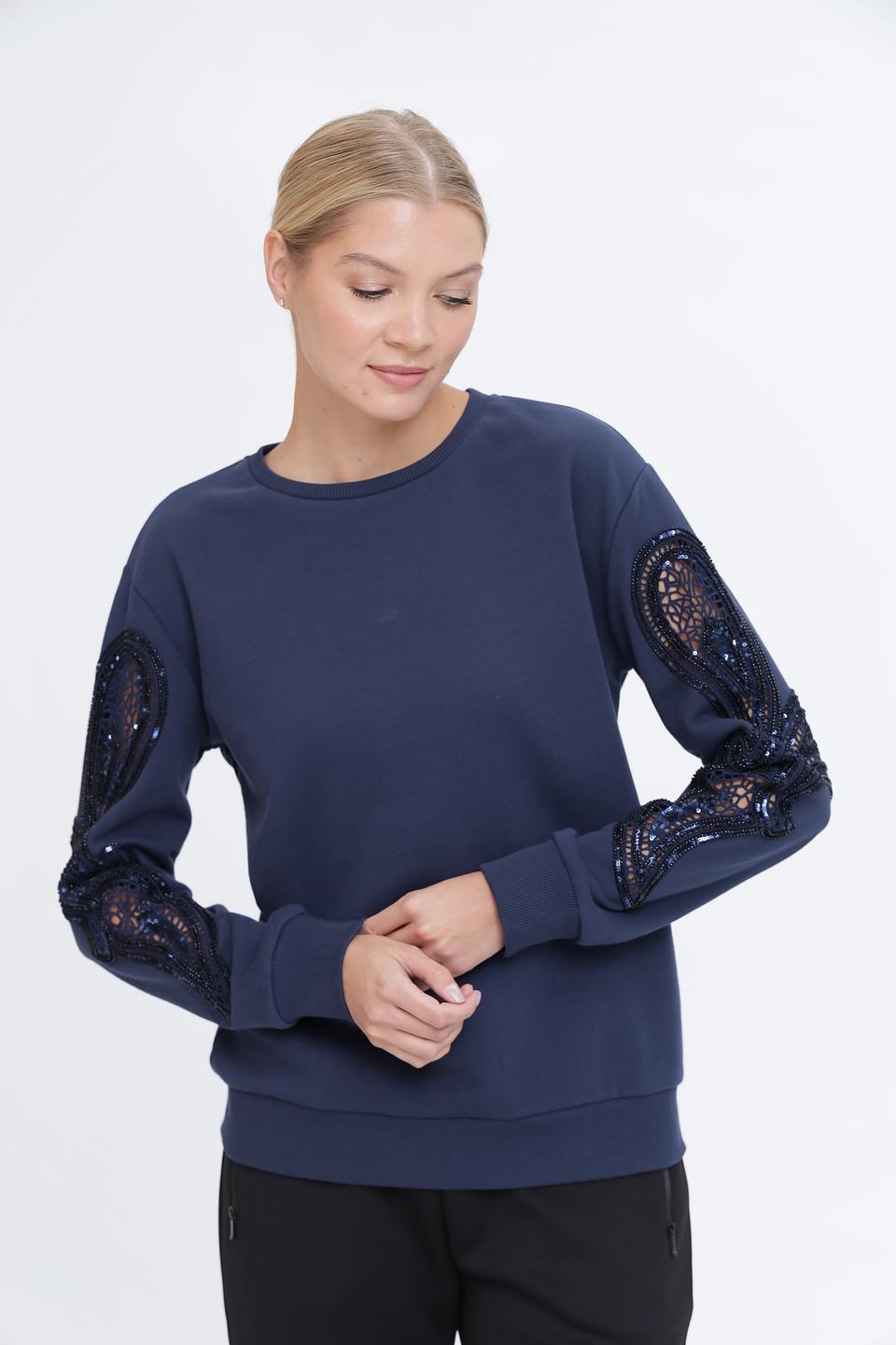 Пуловер Pezzo с вышивкой