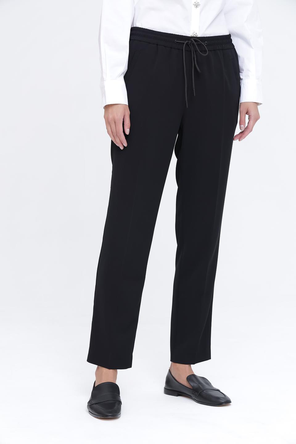 Брюки Pezzo чёрные с завязками