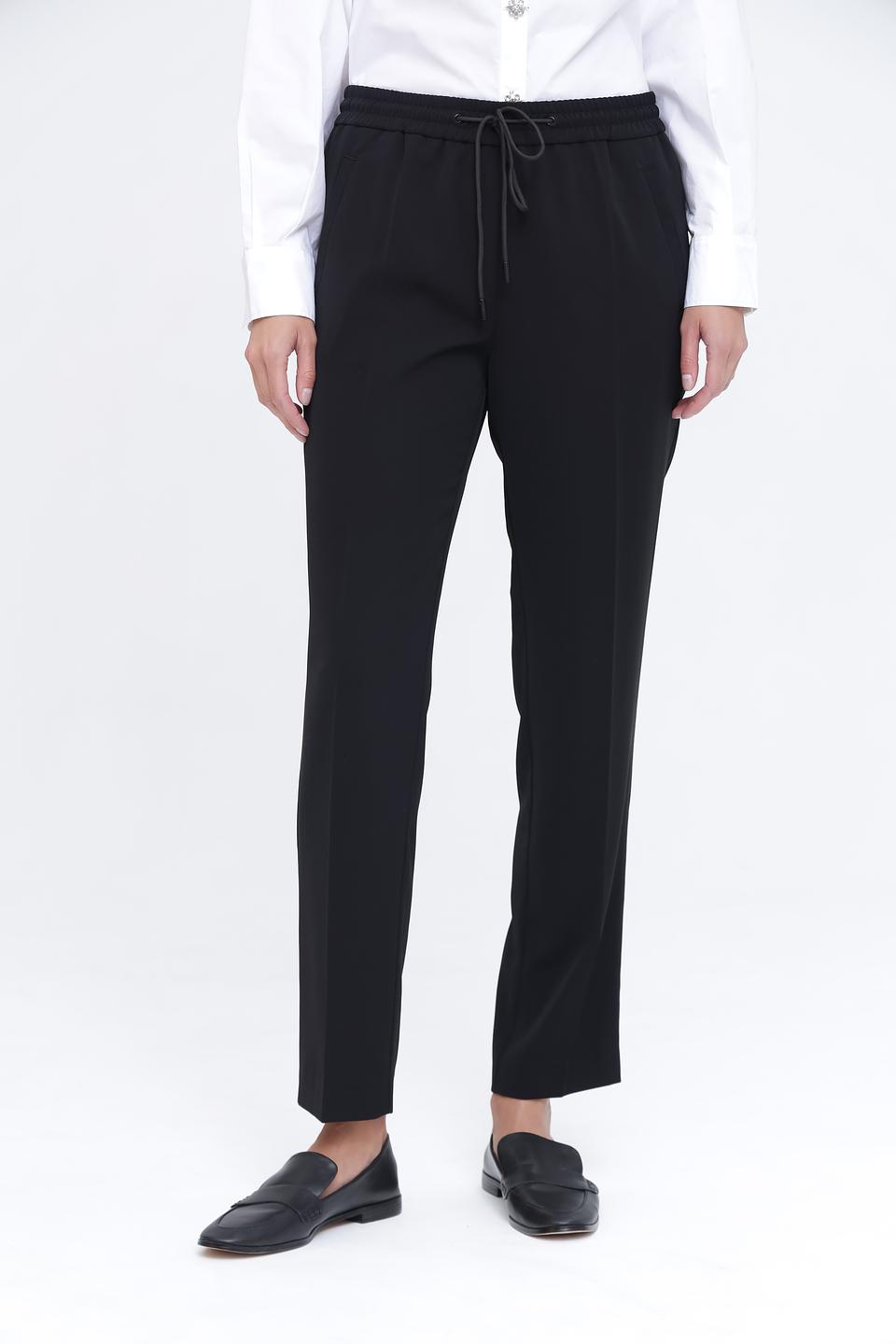 Брюки Pezzo чёрные с завязками