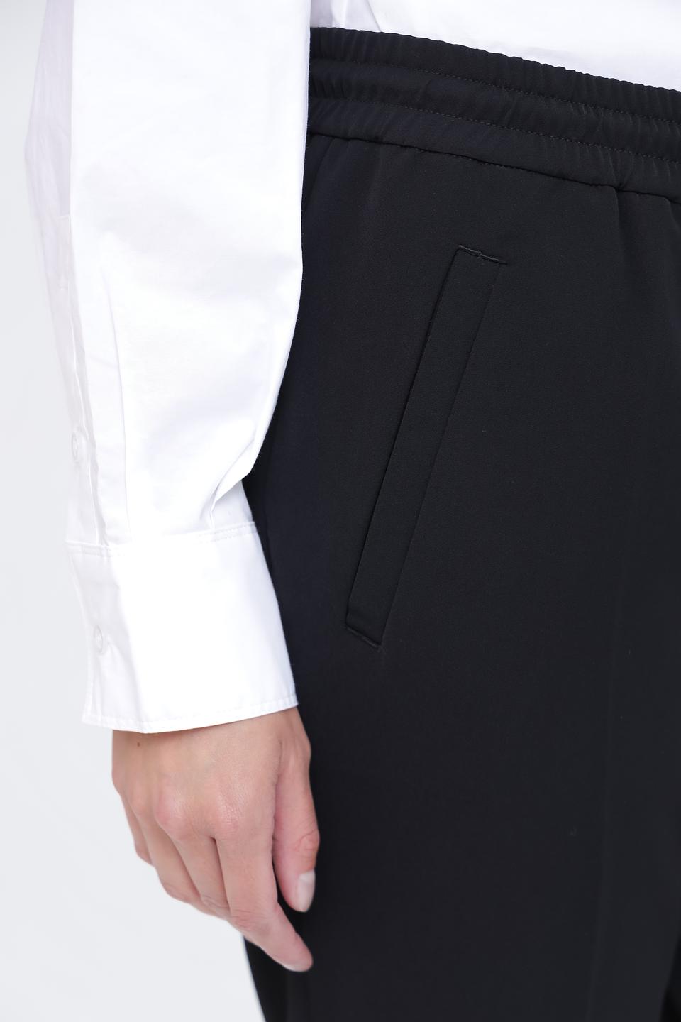 Брюки Pezzo чёрные с завязками