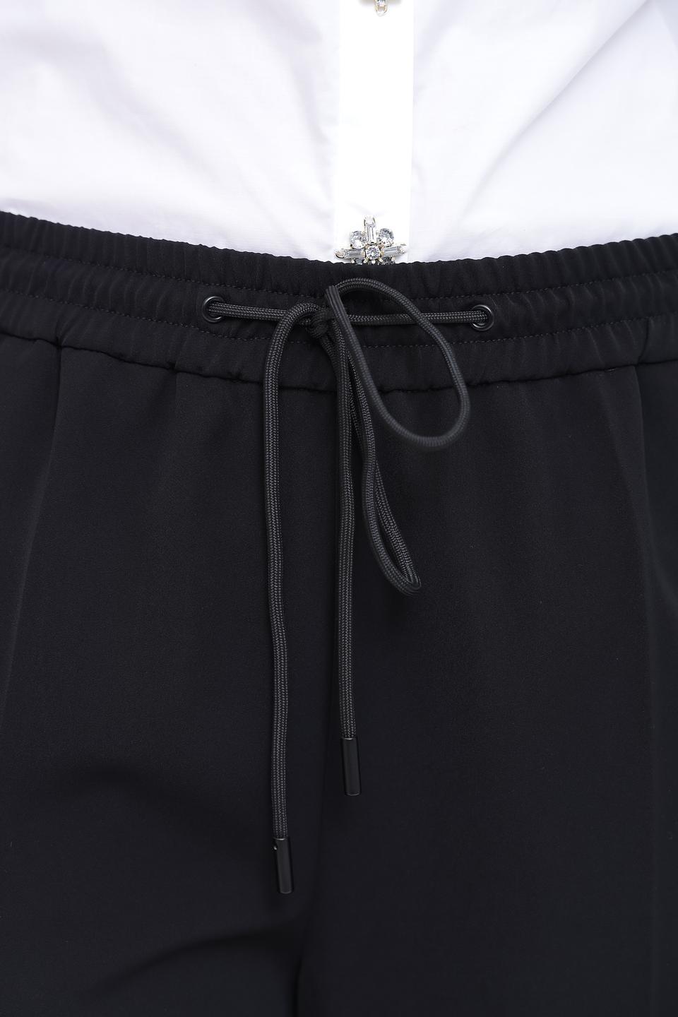 Брюки Pezzo чёрные с завязками