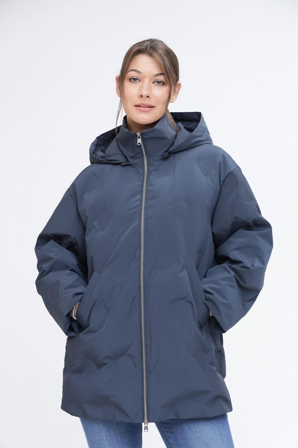 Куртка Pezzo стеганая синяя