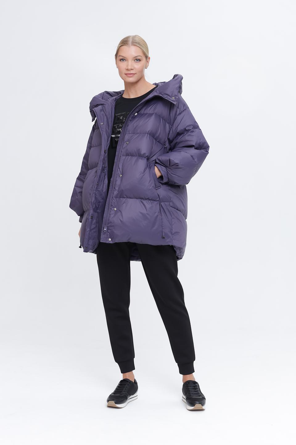 Куртка Pezzo пуховик лиловый