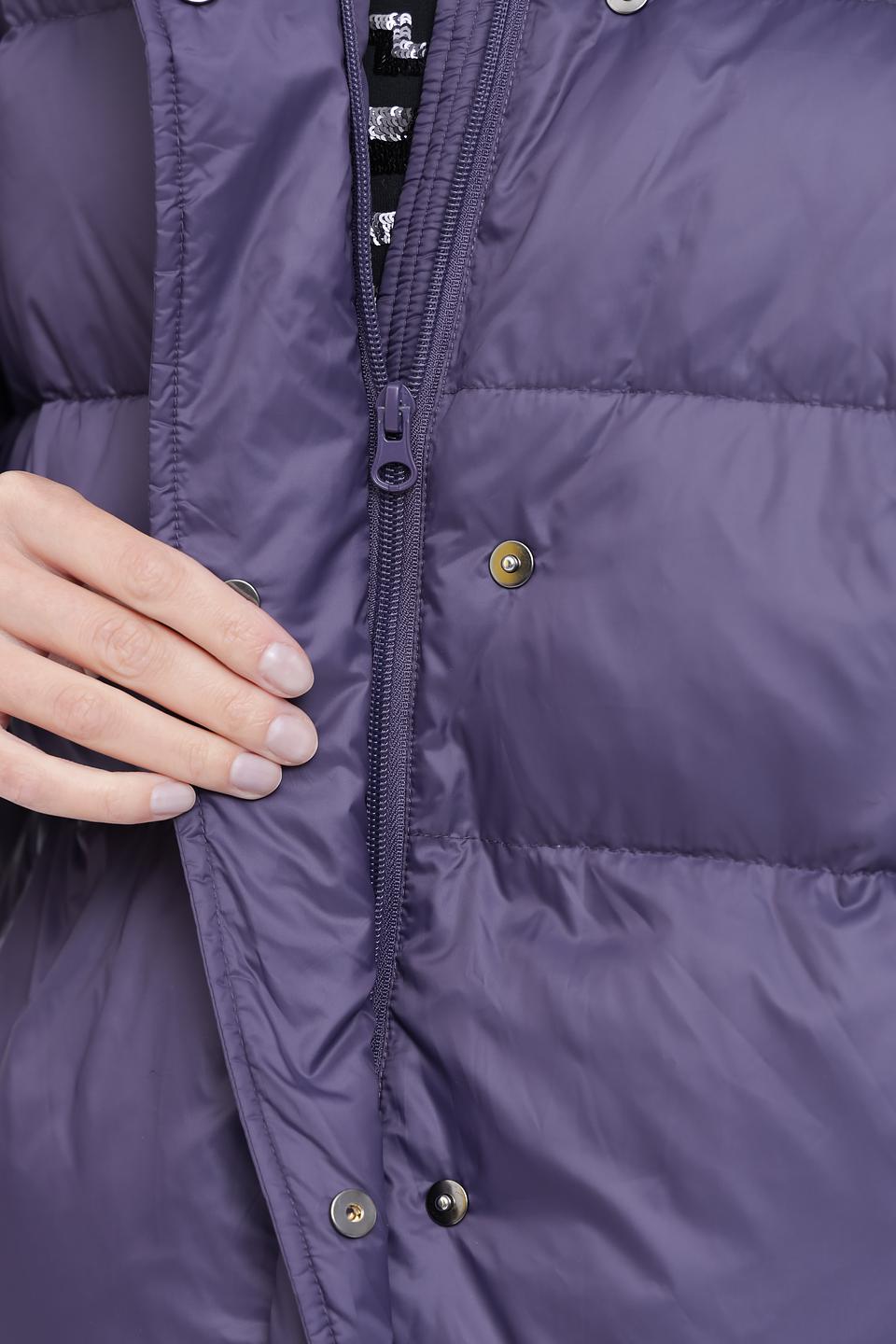 Куртка Pezzo пуховик лиловый