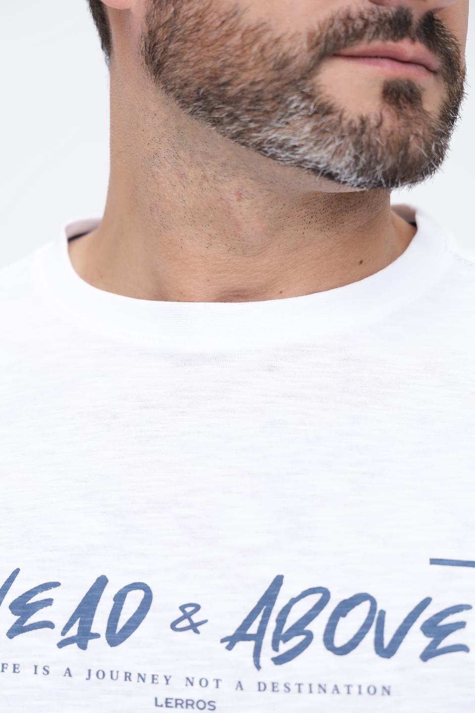 Футболка Lerros с принтом белый