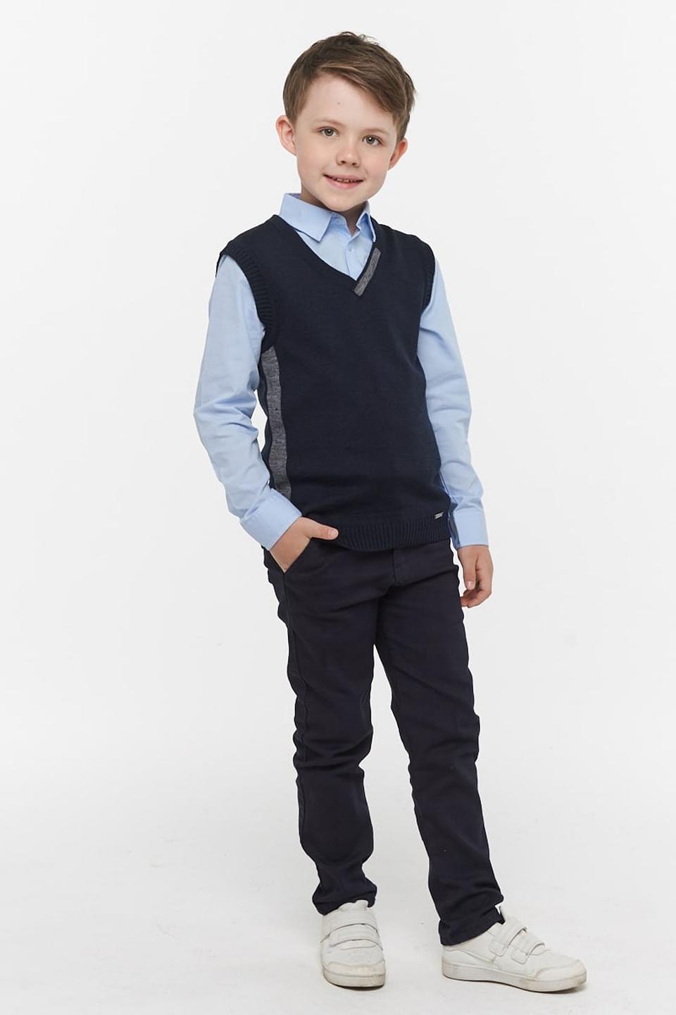 Жилет VAY для мальчика синий