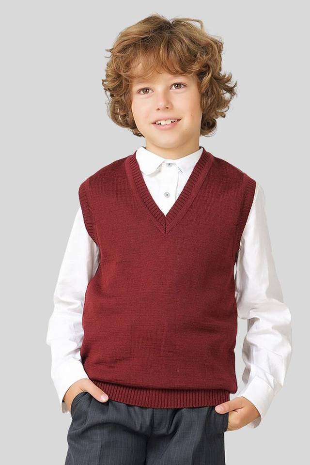 Жилет VAY boy бордовый
