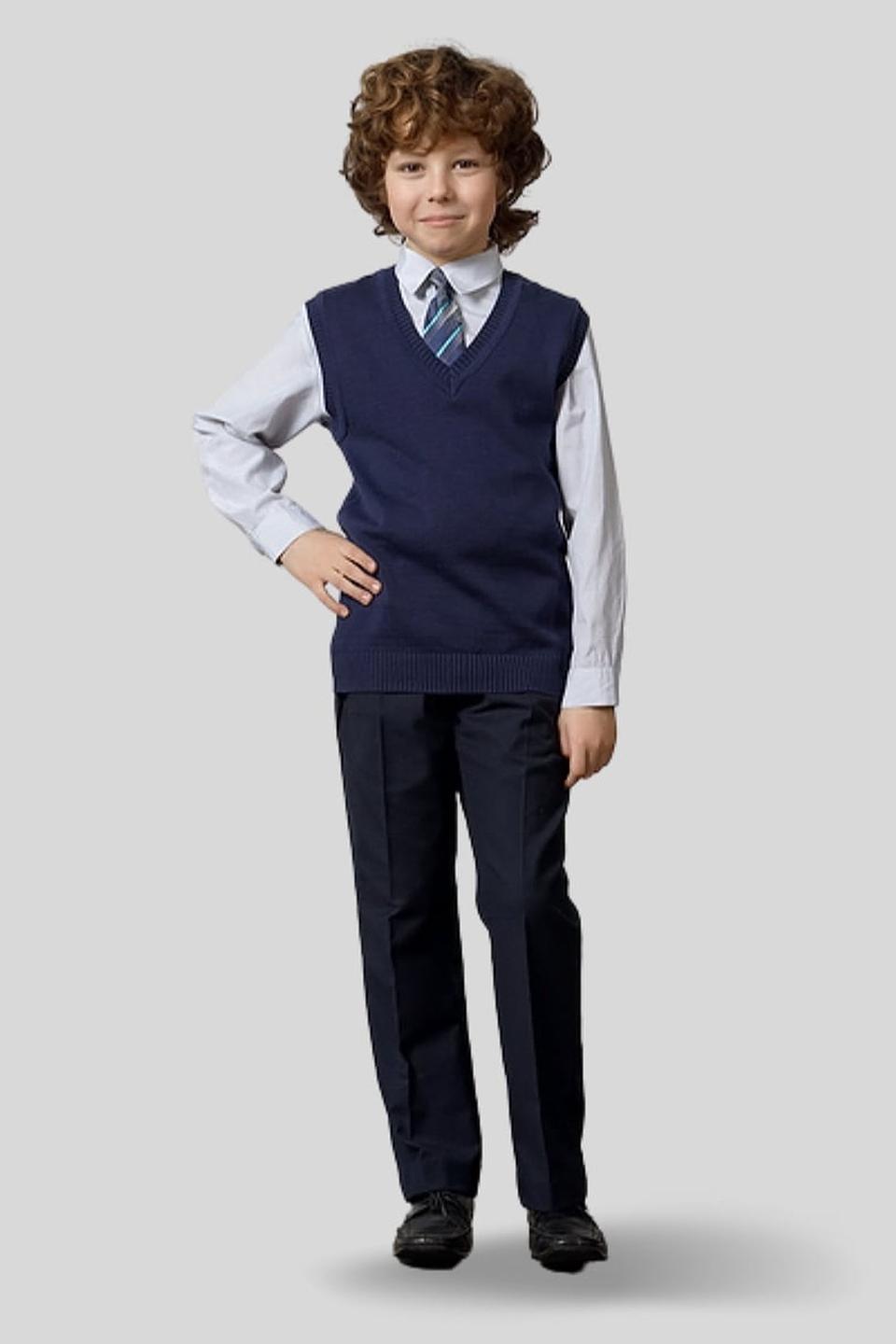 Жилет VAY для мальчика синий