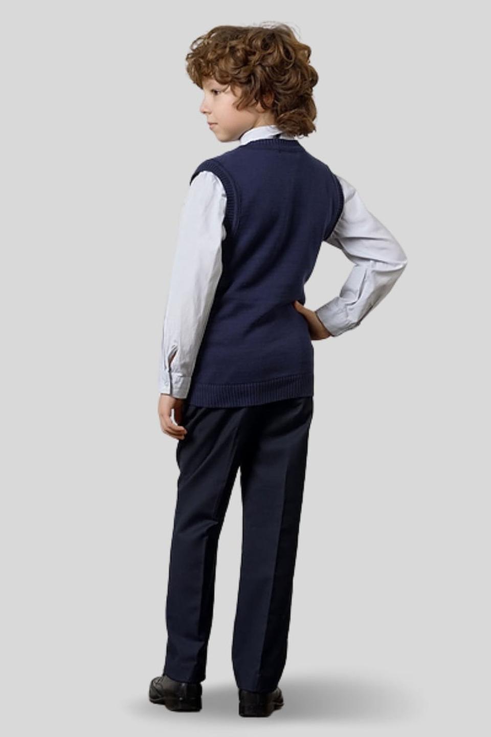 Жилет VAY для мальчика синий