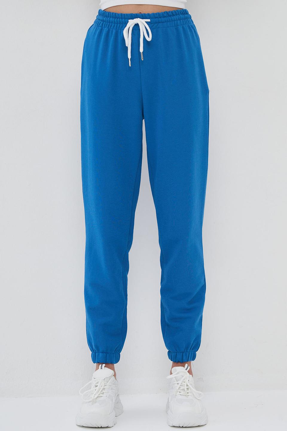 Брюки VAY спортивные синие