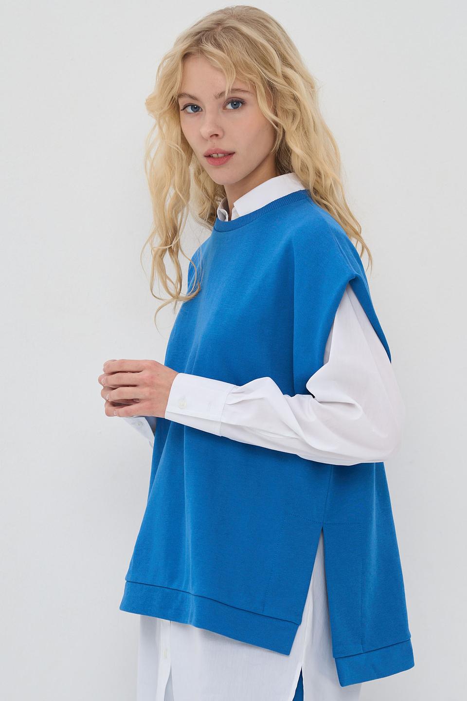 Жилет VAY базовый синий